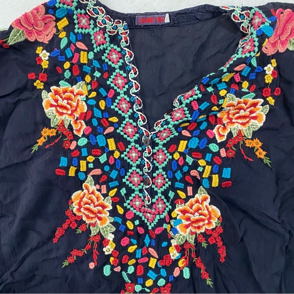 Johnny Was Embroidered Tunic Large - Picture 2 of 9